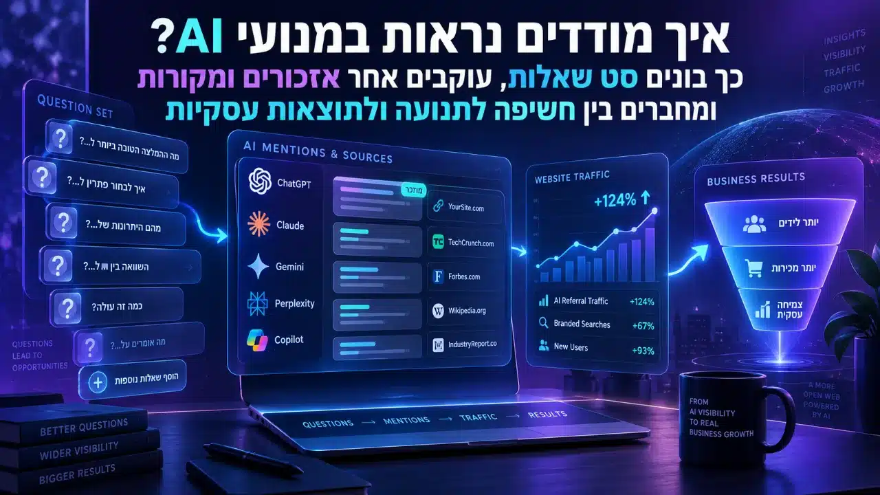 איך לבנות תוכן שמנועי AI ירצו לצטט כמקור