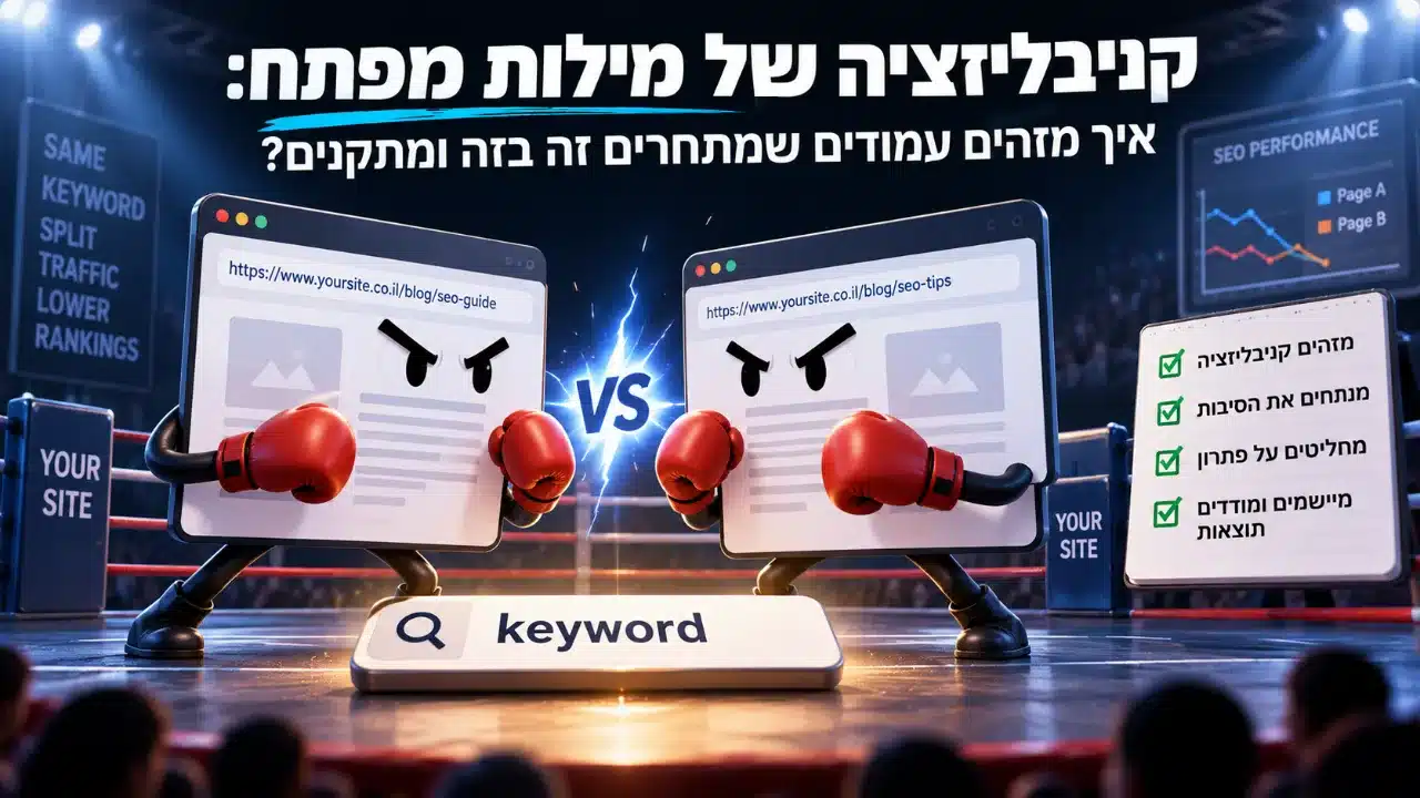 קניבליזציה של מילות מפתח